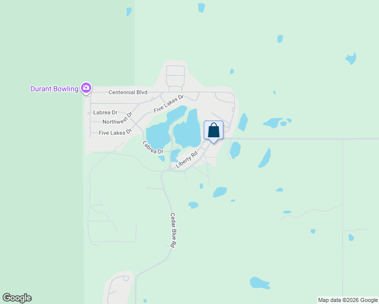 map of restaurants, bars, coffee shops, grocery stores, and more near 304 Liberty Road in Sulphur