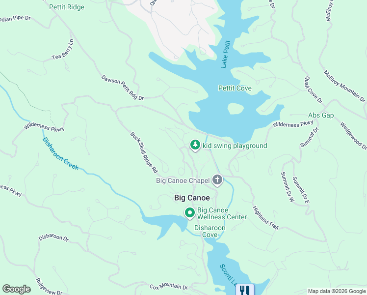 map of restaurants, bars, coffee shops, grocery stores, and more near 301 Buckskull Hollow Drive in Jasper