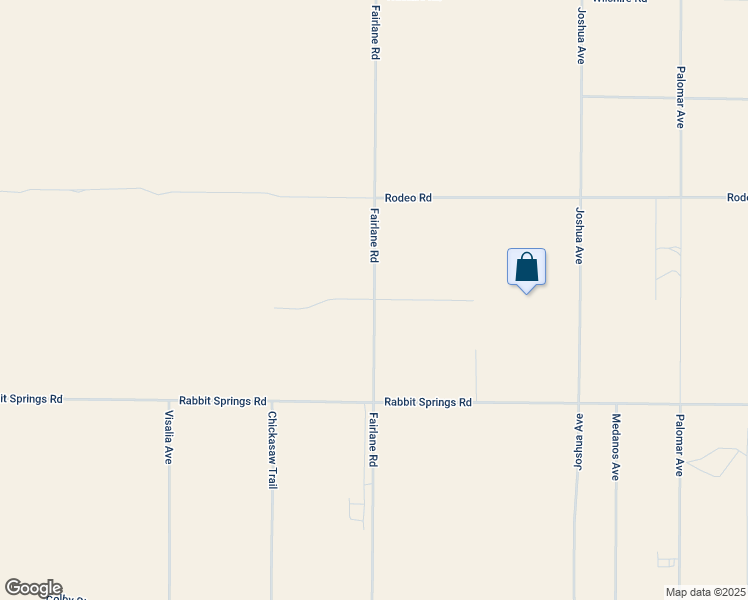 map of restaurants, bars, coffee shops, grocery stores, and more near Verde Road in Lucerne Valley