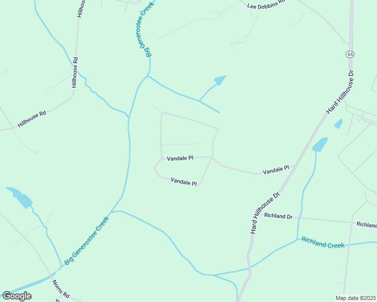 map of restaurants, bars, coffee shops, grocery stores, and more near 1214 Loualgia Drive in Anderson