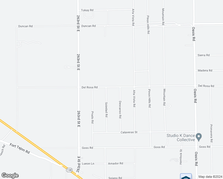 map of restaurants, bars, coffee shops, grocery stores, and more near 325 Del Rosa Road in Pinon Hills