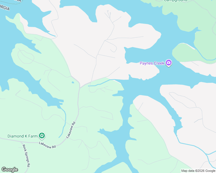 map of restaurants, bars, coffee shops, grocery stores, and more near 206 Seraph Point in Lavonia