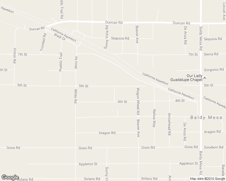 map of restaurants, bars, coffee shops, grocery stores, and more near 9149 5th Street in Victorville