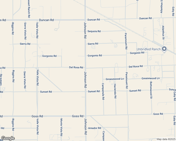 map of restaurants, bars, coffee shops, grocery stores, and more near 4931 Del Rosa Road in Phelan