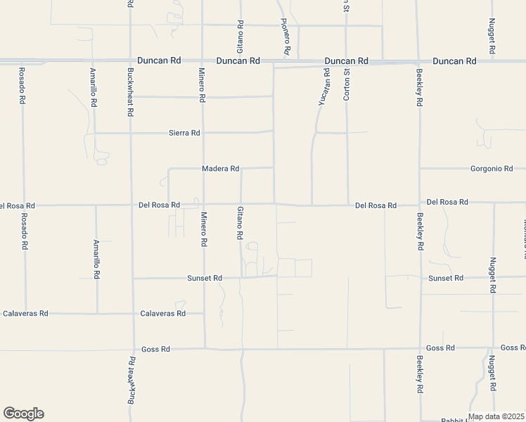map of restaurants, bars, coffee shops, grocery stores, and more near 2845 Del Rosa Road in Phelan