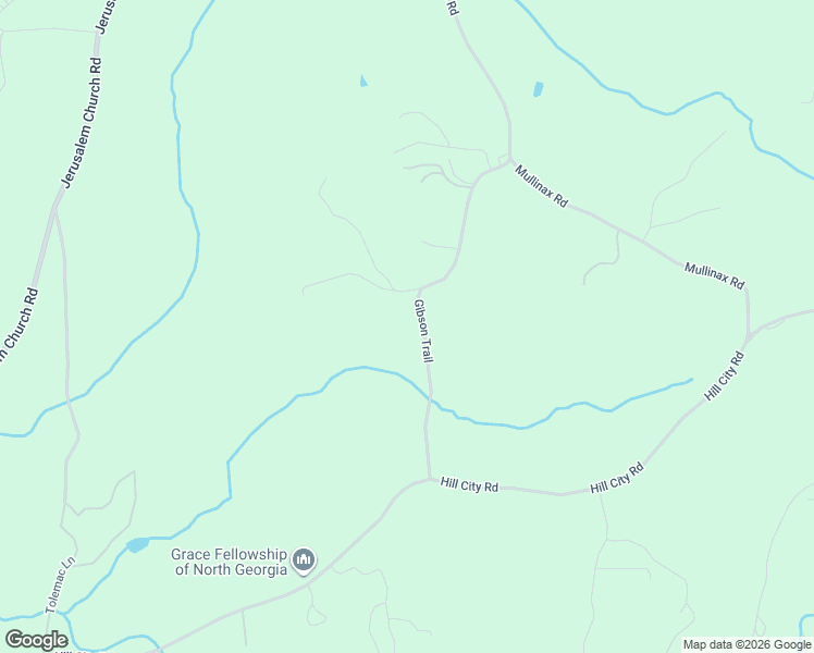 map of restaurants, bars, coffee shops, grocery stores, and more near 462 Gibson Trail in Jasper