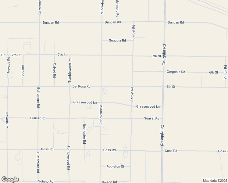 map of restaurants, bars, coffee shops, grocery stores, and more near 7755 Del Rosa Road in Phelan