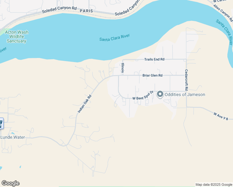 map of restaurants, bars, coffee shops, grocery stores, and more near 2726 West Bent Spur Drive in Acton
