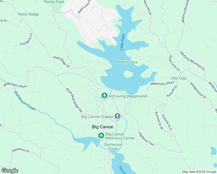 map of restaurants, bars, coffee shops, grocery stores, and more near 36 Buckskull Hollow Drive in Jasper