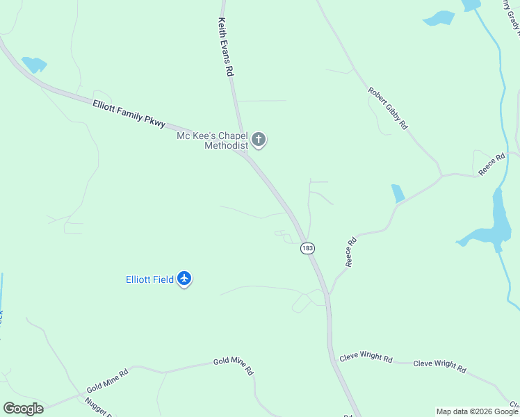 map of restaurants, bars, coffee shops, grocery stores, and more near 108 Mildred Elliott Road in Dawsonville