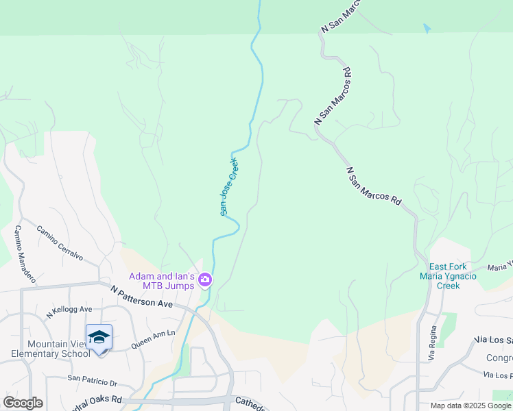 map of restaurants, bars, coffee shops, grocery stores, and more near in Goleta