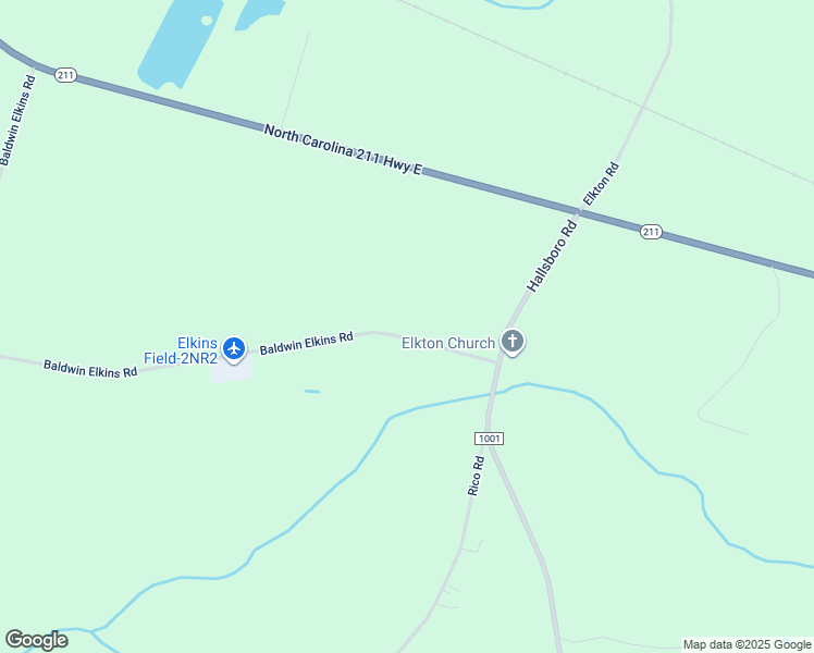 map of restaurants, bars, coffee shops, grocery stores, and more near 1663 Baldwin Elkins Road in Clarkton