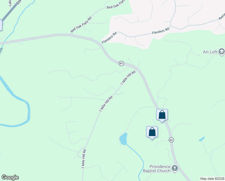 map of restaurants, bars, coffee shops, grocery stores, and more near 31 S Wind Dr in Dahlonega