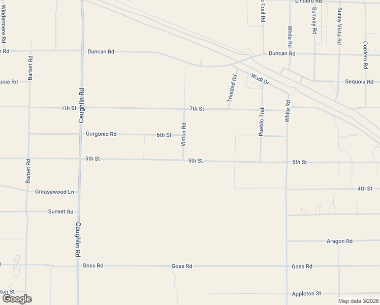 map of restaurants, bars, coffee shops, grocery stores, and more near 8534 Del Rosa Road in Phelan