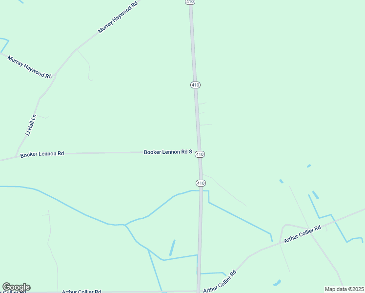 map of restaurants, bars, coffee shops, grocery stores, and more near Booker Lennon Road South in Butters