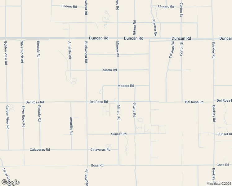 map of restaurants, bars, coffee shops, grocery stores, and more near 11752 Minero Road in Piñon Hills