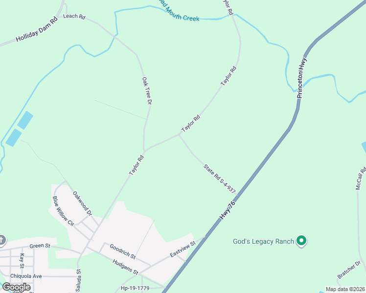 map of restaurants, bars, coffee shops, grocery stores, and more near 15 State Road S-4-937 in Honea Path