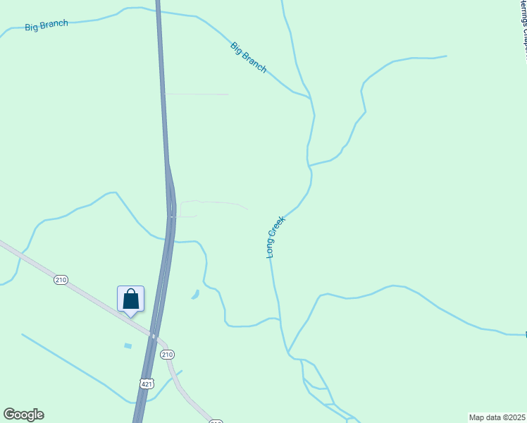 map of restaurants, bars, coffee shops, grocery stores, and more near 9490 U.S. 421 in Currie