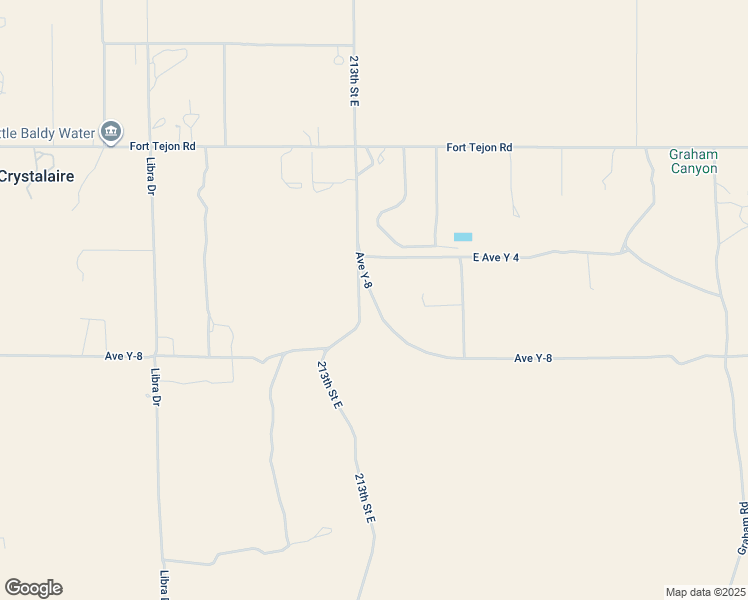 map of restaurants, bars, coffee shops, grocery stores, and more near Avenue Y-8 in Los Angeles County