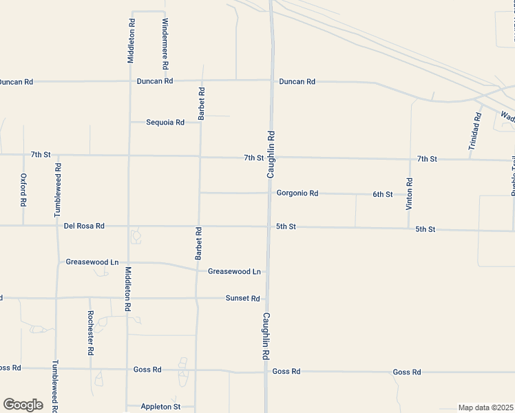 map of restaurants, bars, coffee shops, grocery stores, and more near 11754 Caughlin Road in Phelan
