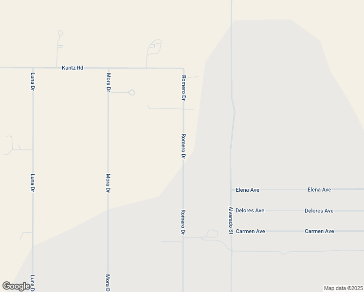 map of restaurants, bars, coffee shops, grocery stores, and more near 131 Romero Drive in Veguita