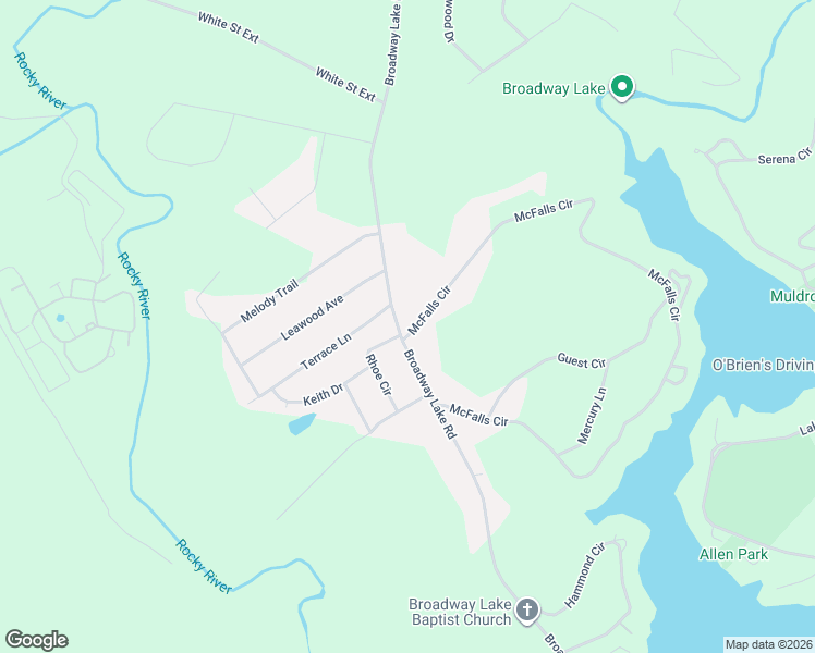 map of restaurants, bars, coffee shops, grocery stores, and more near 101 Mc Falls Circle in Anderson