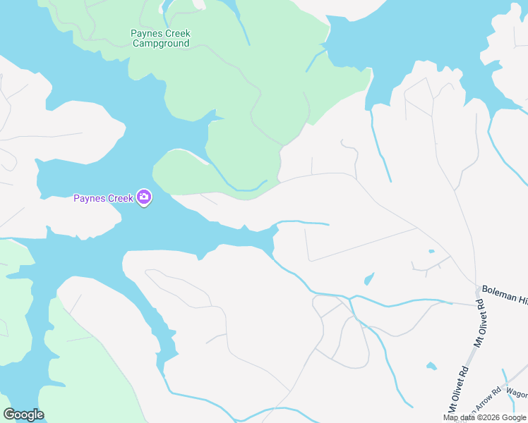 map of restaurants, bars, coffee shops, grocery stores, and more near 965 Paynes Creek Road in Hartwell