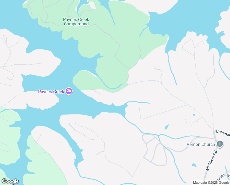 map of restaurants, bars, coffee shops, grocery stores, and more near 965 Paynes Creek Road in Hartwell