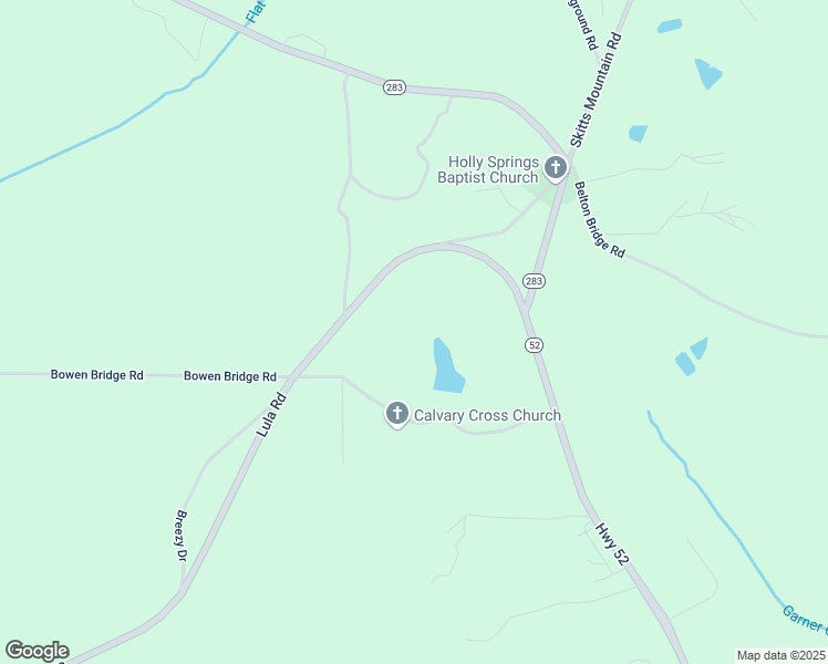 map of restaurants, bars, coffee shops, grocery stores, and more near 7896 Calvary Cross Road in Lula