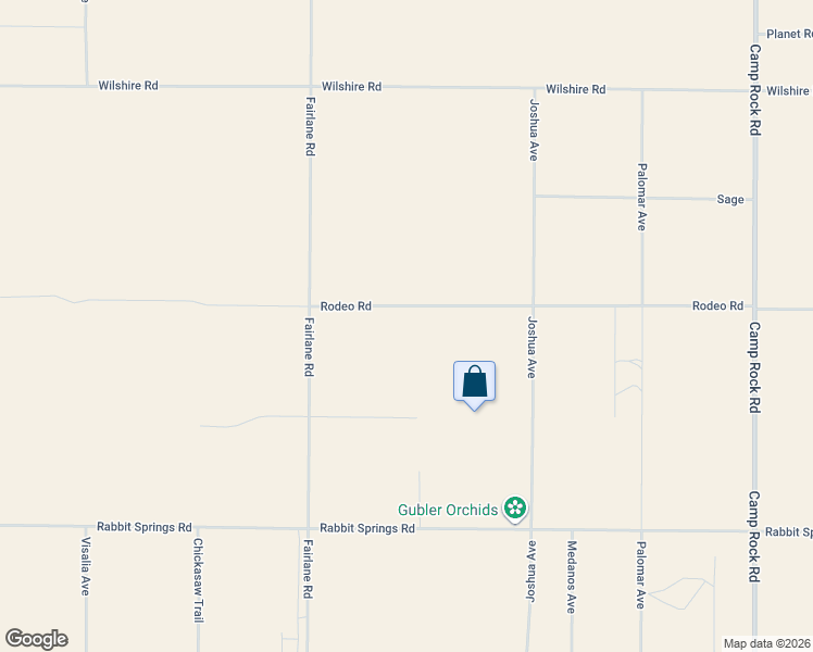 map of restaurants, bars, coffee shops, grocery stores, and more near 36313 Rodeo Road in Lucerne Valley