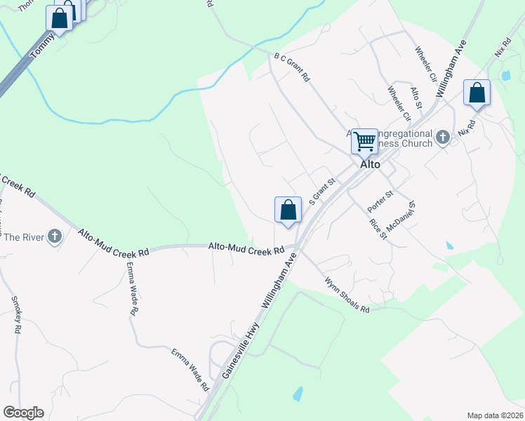 map of restaurants, bars, coffee shops, grocery stores, and more near 230 Cornwall Place in Alto