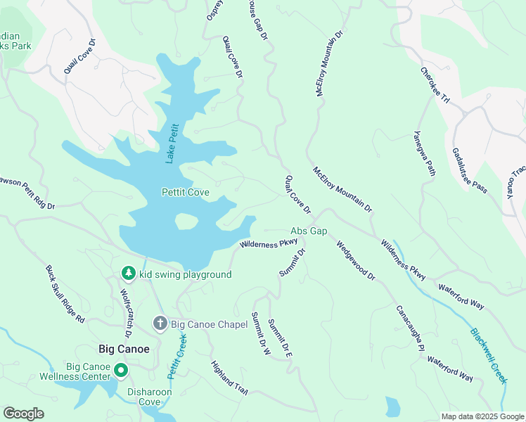 map of restaurants, bars, coffee shops, grocery stores, and more near 75 Canada Geese Point in Jasper