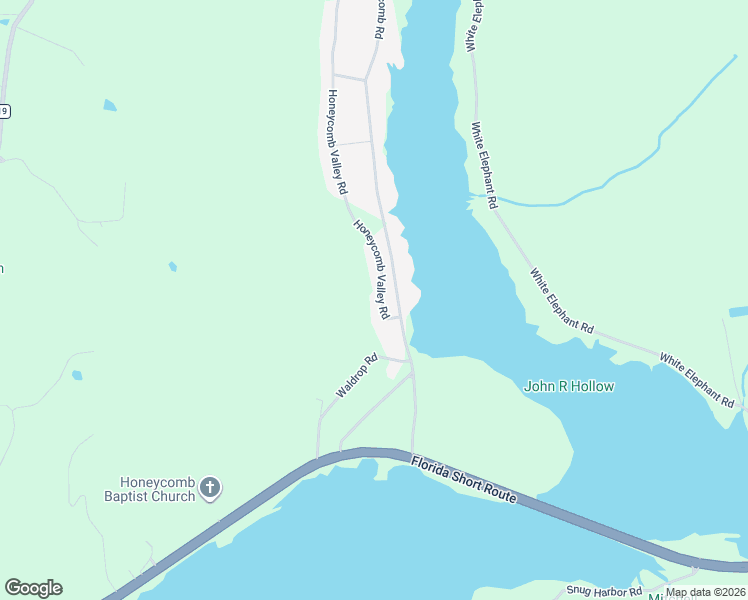 map of restaurants, bars, coffee shops, grocery stores, and more near 77 Honeycomb Valley Road in Grant