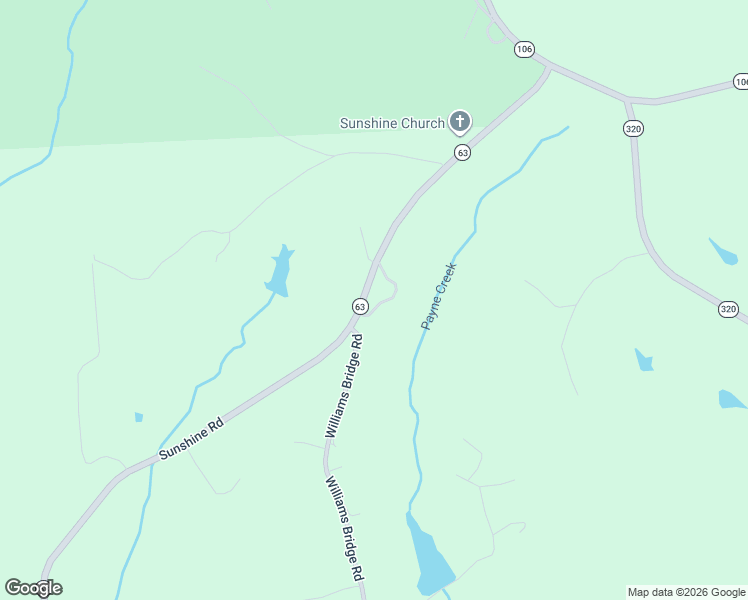 map of restaurants, bars, coffee shops, grocery stores, and more near 757 Sunshine Road in Toccoa