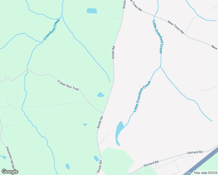 map of restaurants, bars, coffee shops, grocery stores, and more near 1395 Smith Road in Martin