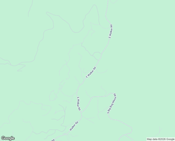 map of restaurants, bars, coffee shops, grocery stores, and more near 5500 East Walker Road in Prescott