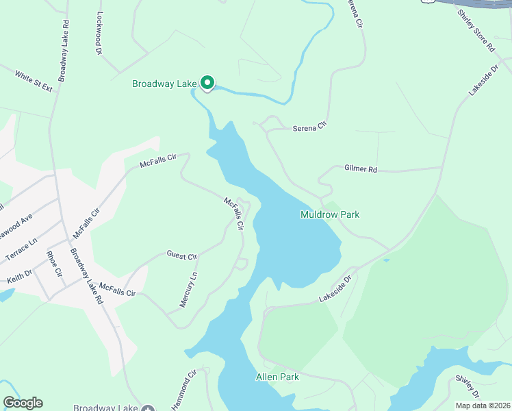 map of restaurants, bars, coffee shops, grocery stores, and more near 609 McFalls Circle in Anderson