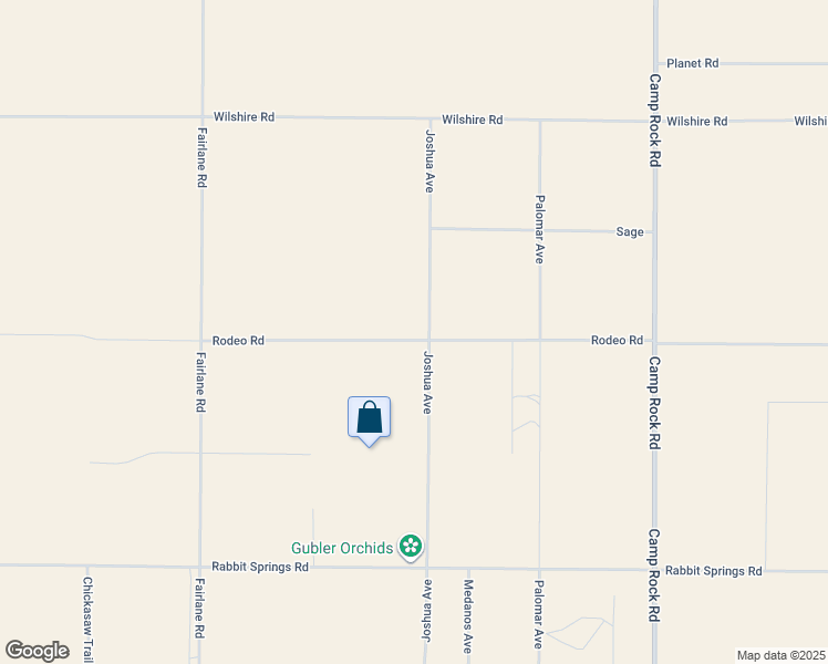 map of restaurants, bars, coffee shops, grocery stores, and more near 36350 Rodeo Road in Lucerne Valley
