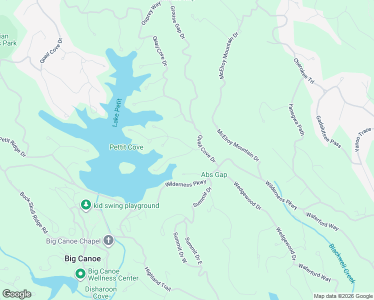 map of restaurants, bars, coffee shops, grocery stores, and more near 21 Indigo Bunting Trail in Jasper