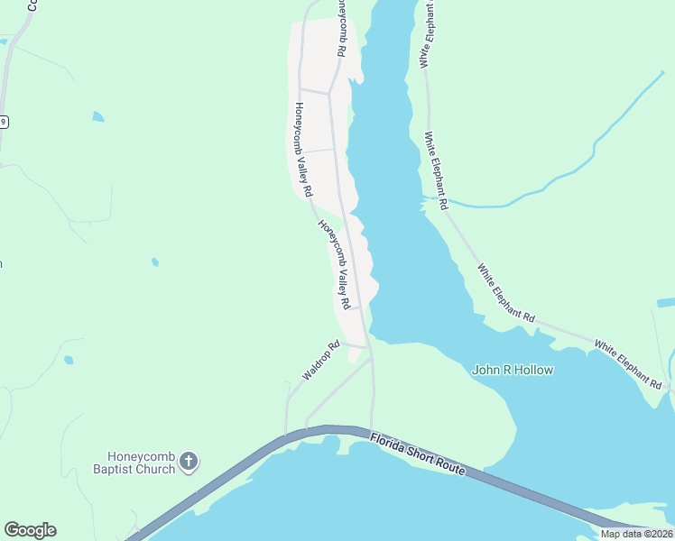 map of restaurants, bars, coffee shops, grocery stores, and more near 77 Honeycomb Valley Road in Grant