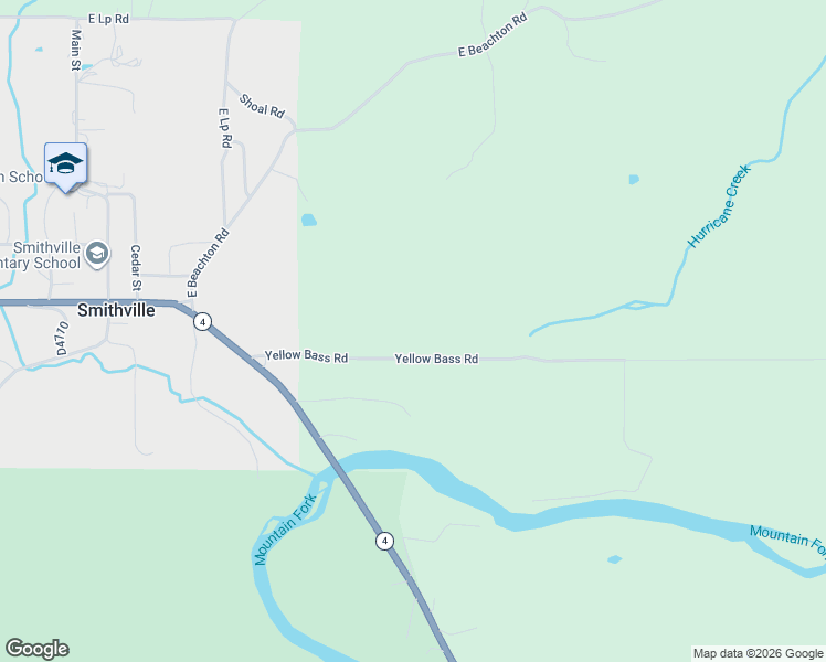 map of restaurants, bars, coffee shops, grocery stores, and more near 313 Yellow Bass Road in Smithville