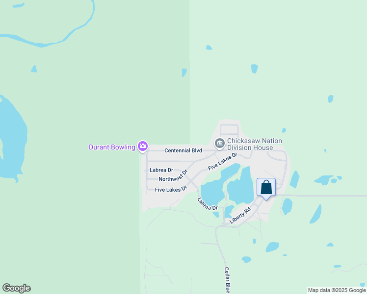 map of restaurants, bars, coffee shops, grocery stores, and more near 610 Terrace Place in Sulphur