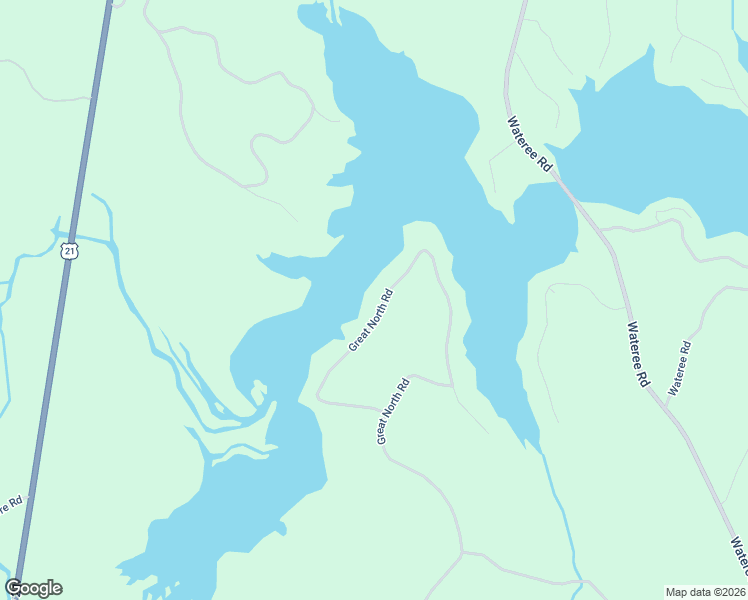 map of restaurants, bars, coffee shops, grocery stores, and more near 2051 Great North Road in Winnsboro