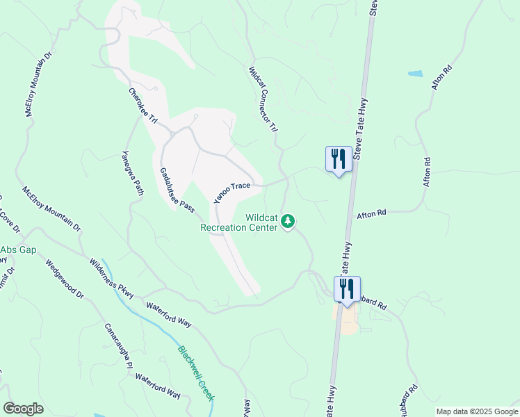 map of restaurants, bars, coffee shops, grocery stores, and more near 144 Canacaught Place in Jasper