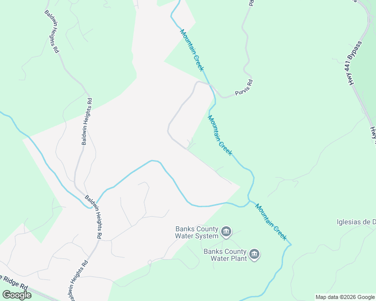 map of restaurants, bars, coffee shops, grocery stores, and more near 767 Purvis Road in Baldwin