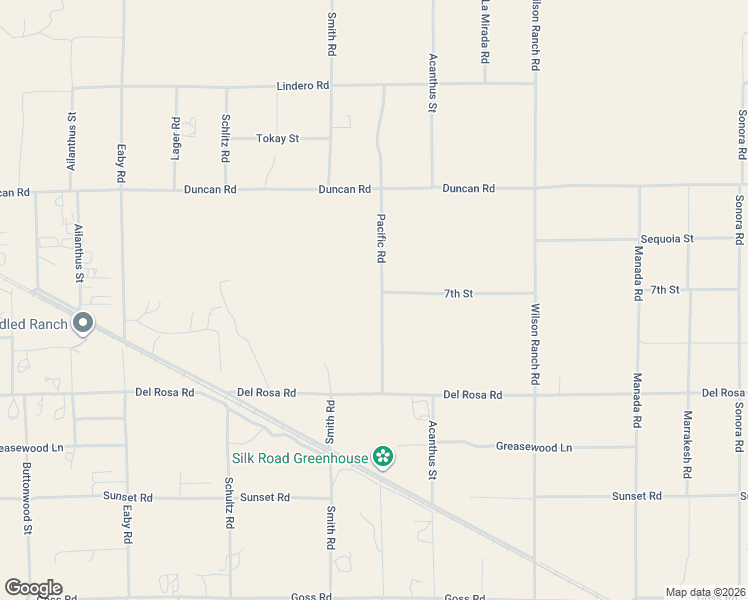 map of restaurants, bars, coffee shops, grocery stores, and more near 11878 Pacific Road in Phelan