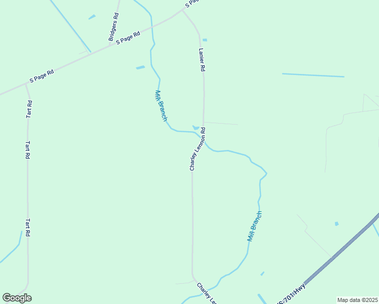 map of restaurants, bars, coffee shops, grocery stores, and more near 875 Charley Lennon Road in Clarkton