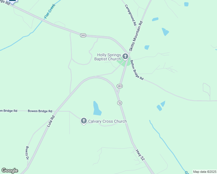 map of restaurants, bars, coffee shops, grocery stores, and more near 7931 Lula Road in Lula
