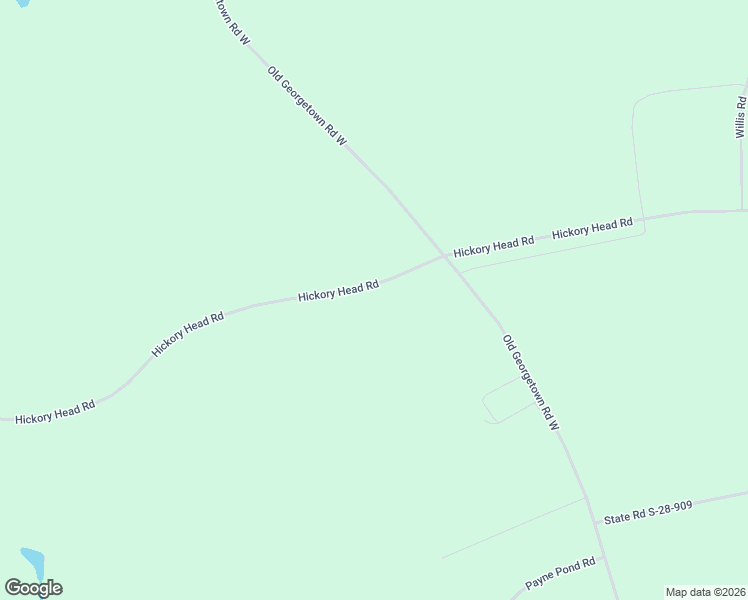 map of restaurants, bars, coffee shops, grocery stores, and more near 292 Hickory Head Road in Kershaw