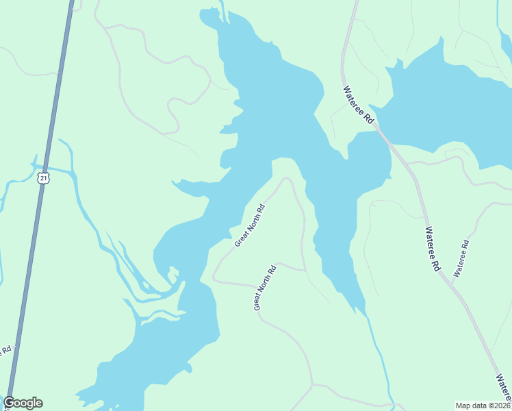 map of restaurants, bars, coffee shops, grocery stores, and more near 2081 Great North Road in Winnsboro